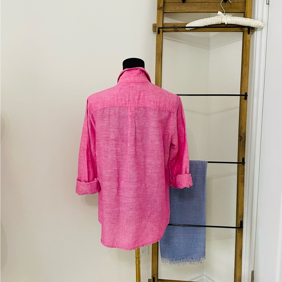 Banana Republic Pink Women's Blouse - Picture 2 of 10